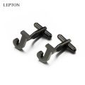 【Good-Love Store】Lepton Stainless steel J Cufflinks for Mens & Silver Color Letters J of Cuff links Men Shirt Cuffs Button. 
