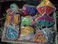 Handmade Truck Art Fridge Magnets , Set of 3 or 5 Pcs. 