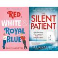 Red , White & Royal blue , The Silent Patient (Pack of 2 Novels ). 