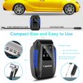 Digital Tyre Inflator Pump, Coquimbo 12V DC 150PSI Portable Air Compressor for Car Tyre with 35L/Min Air Flow, 3 Nozzle Adaptors, Bright LED Light and HD LED Display with Storage Bag. 