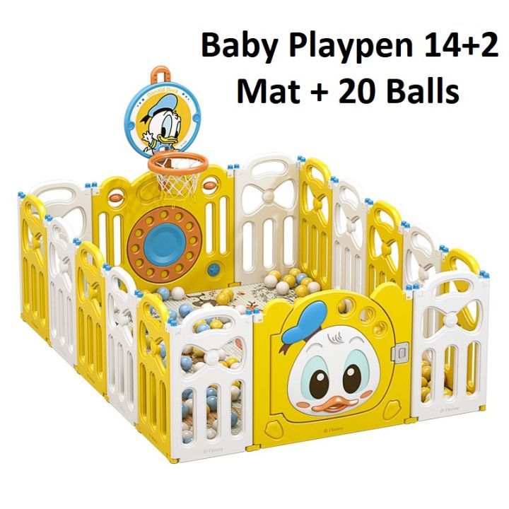 Baby Kids Foldable Fence Indoor Playground