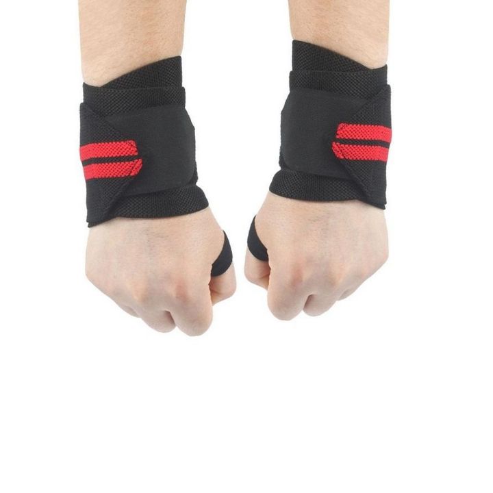 Weight Lifting Wrist Wraps Supports Gym Training Fist Straps