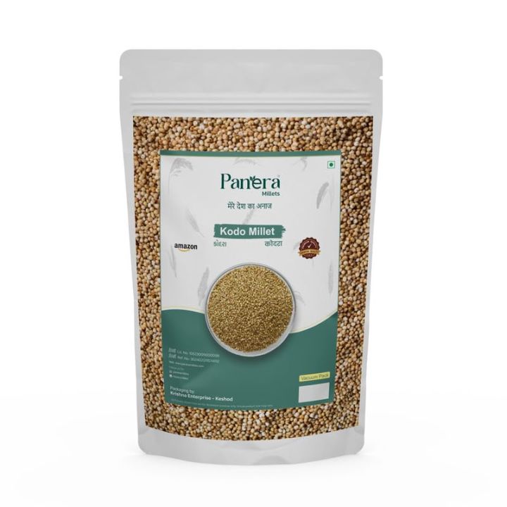 Kodri Kodo Millet (Unpolished) | Kodri | Natural Grains 500g - (Kodra/Varagu ...