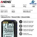 ANENG 620A Digital Smart Multimeter Transistor Testers 6000 Counts True RMS Auto Electrical Capacitance Meter Temp Resistance. 