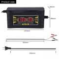 12V 6A Automatic Smart Fast Car Battery Charger Power Supply with Display Screen EU Plug. 