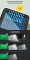 21 COB Super Bright Solar Lights COB Waterproof Outdoor Indoor Solar Lamp With Adjustable Head Wide Lighting Angle Street Garden Lamp. 