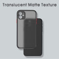 For Huawei Nova 5T Back Cover [Camera Lens Protection] Luxury Translucent Matte Protective Case Soft Silicone Bumper Shockproof Mobile Phone Cases. 