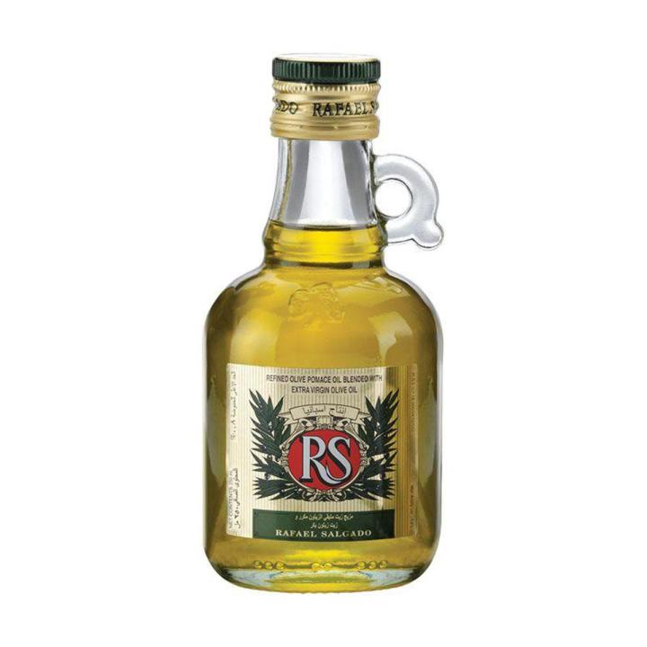 RS Rafael Salgado Refined Pomace Olive Oil Blended with Extra Virgin 250 ml Glass Jar (Made in Spain)