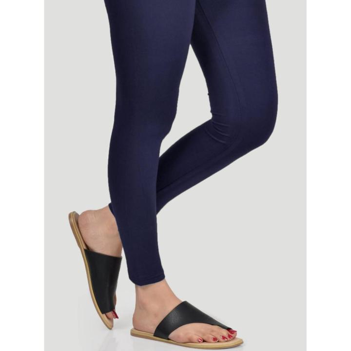 Dark Blue Navy Blue Tights For Girls-Ladies Stretchable Tights Soft & Comfortable