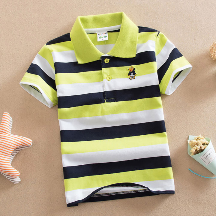 Children's clothing, boys' summer clothing, children's short-sleeved T-shirts, big children's cotton bottoming shirts, round neck baby half-sleeve polo shirts, trendy