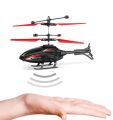 Gravity Sensor Toy Remote Control Helicopter for Boys/Kids Age 5 + Years, Indoor Palm Sensing RC Helicopter Rechargeable Helicopter with LED Lights I Pack of 1 I Multicolor. 