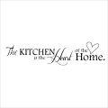 English Letters Kitchen Love Vinyl Wall Sticker on The Wall Decals Art Words Kitchen Background Decoration Stickers Home Decor. 