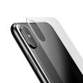 iPhone X Back Glass Protector Transparent. 