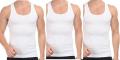 Ajmir Garments | Vest for Men | Pack Of 3 - White Inner Vest For Men - Without Sleeves. 