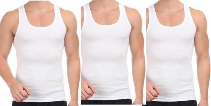 Ajmir Garments | Vest for Men | Pack Of 3 - White Inner Vest For Men - Without Sleeves