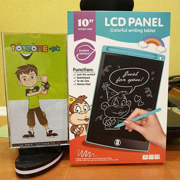Digital LCD Writing Pad 10 Inch – Portable Rewritable Tablet for Children’s Drawing, Handwriting Practice, and Office Memo – Eco-Friendly Paperless Drawing Board