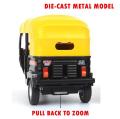 Metal Rickshaw Motor Tricycle with Sound die cast 1:14 scale. 