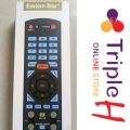 Ecostar Remote Control Original Eastern Star For Ecostar LCD/LED TVs Model PEC ECSTR 6 Multi Color Soft Press Buttons | Triple H. 