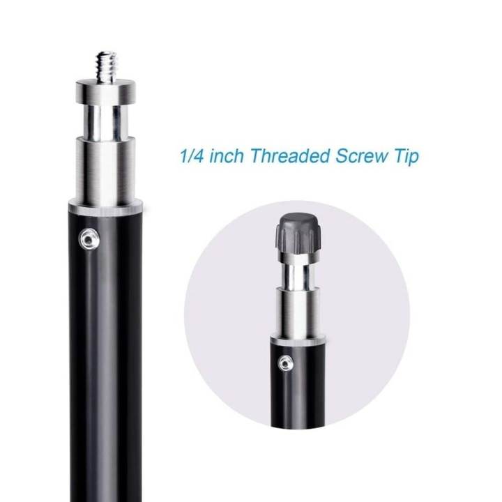 7 Feet Tripod Photography Light Camera Stand Adjustable Height With 1/4 Screw Head For Ring Light