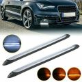 2X Universal LED Daytime Running Light White DRL Driving Turn Signal. 