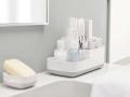 Bathroom Easy-Store Caddy- White/Grey. 