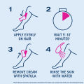 Veet Pure Hair Removal Cream Sensitive 100g - Body & Legs. 