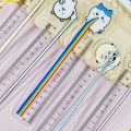 Stationery Item 15cm Chiikawa Ruler Measuring Function Drawing Tool Hachiware Ruler Anime Design Anime Ruler School. 