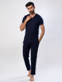 Men’s Classic V-Neck Suit (Short Sleeves). 