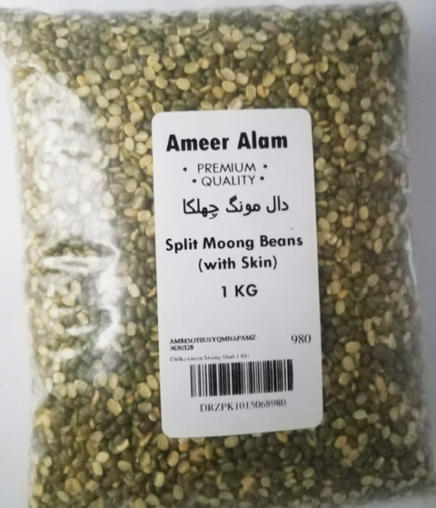 Chilka Green Moong Daal-1 KG