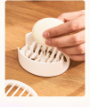 Multifunctional 3 in 1 Egg Slicer for Boiled Eggs Easy Egg Slicer Egg Cooking Tool Mold Cutter. 