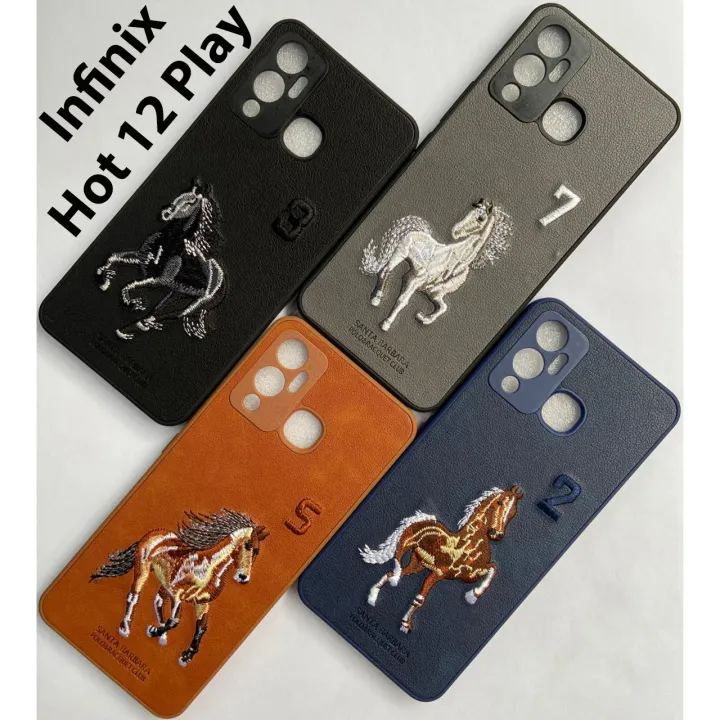 Infinix Hot 12 Play – Santa Barbara Polo Embroidered Faux Leather ...