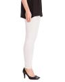 White Cotton Tights for Women. 
