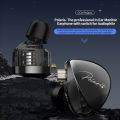 CCA Polaris Dual Cavity Dynamic Driver Hifi Noise Cancelling In Ear Monitors Earphone with Detachable Cable Earbuds Headphone. 