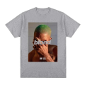 Blond Hip Hop Tshirt Rapper Frank T-shirt Ocean Oversized T Shirts Men Fashion Oversized Tees Short Sleeve Men's Vintage T Shirt. 