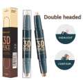HYBOT 3D Double-Headed Shaping Contour Stick: Full Coverage Makeup for Dark Skin. 