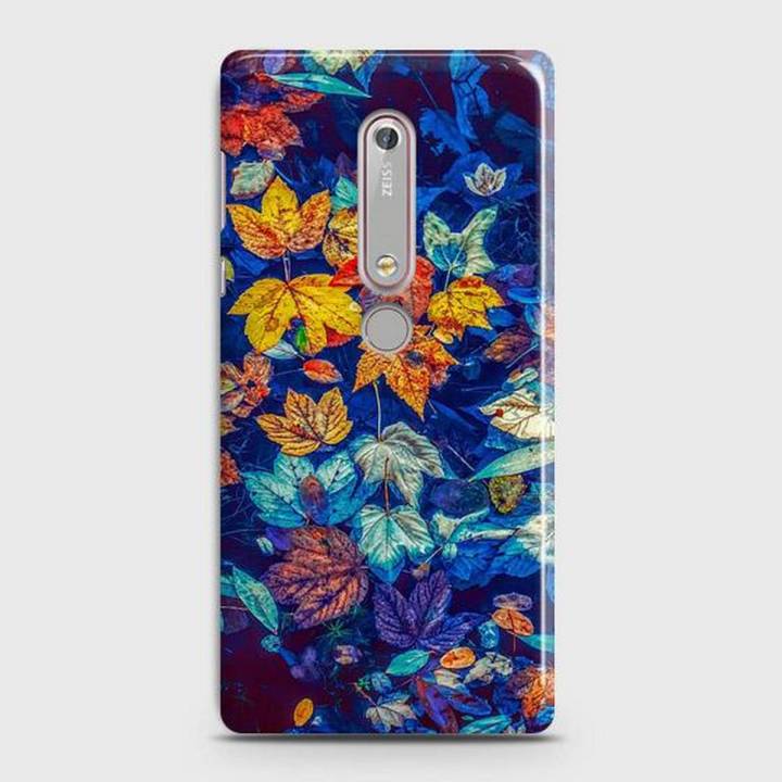 Cover For Nokia 6.1 Hard Cover- Design 6