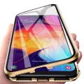 360 Full Protection Metal Magnetic Case For Samsung Galaxy S8 S9 S10 Plus Double-Sided Glass Cover Cases. 