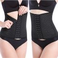 Women's Breathable Waist Shaper Trainer Tummy Slim Shapewear Corset Girdle Postpartum Belly Fat Control wrap Belt for Gym Exercise Body Shaper with Adjustable Hooks. 