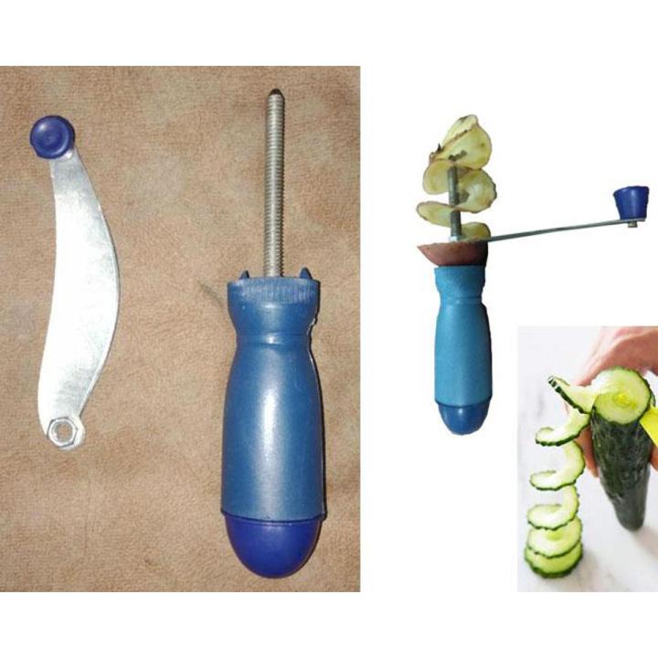 Vegetable Twister Cutting Spiral Slicer Potato Onion Salad Cutter Peeler
