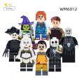 Horror Movie Halloween Minifigures Skeleton Jack Building Blocks Kids Toys WM6012. 