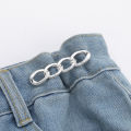 Simple Detachable Pants Clips Adjustable Waist Buckle Nail-free Metal Pins Button For Girls Jeans Waist Tightener. 