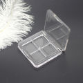 Empty 4 Grid Makeup DIY Eyeshadow Palette Transparent Lipstick Blush Pressed Box Lonni. 