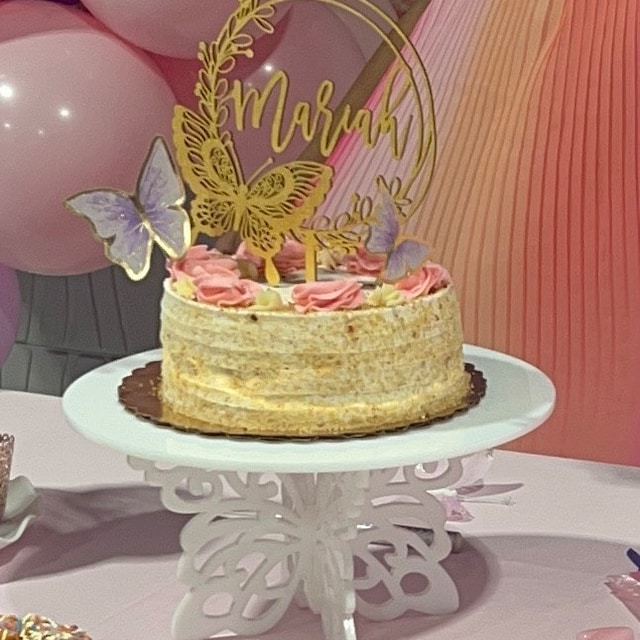 Butterfly Cake Stand | perfect for wedding decorations, birthday party cakes, butterfly theme cake decoration