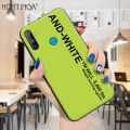 Hontinga for Realme C3 Case Simple Generous Clean Color Girls Boys Casing Shockproof Soft Silicone TPU Phone Cover. 