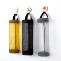 Plastic Bag Holder Dispensers Folding Mesh Garbage Bags Hanging Storage Bag Trash bags Holder Organizer Recycling Grocery. 