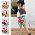 【Happier】Hot selling Bags and Travel Kids Bags Children Cute Cartoon Print Cross-Body Handbag Fashion Girls Shoulder Messenger Bag. 