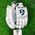 SG Test White batting gloves High Quality Cricket Batting Gloves Premium edition cricket gloves edition by Beynaam online store. 