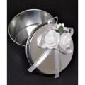 Tin Box in Beautiful Round Shape for Multipurpose. 