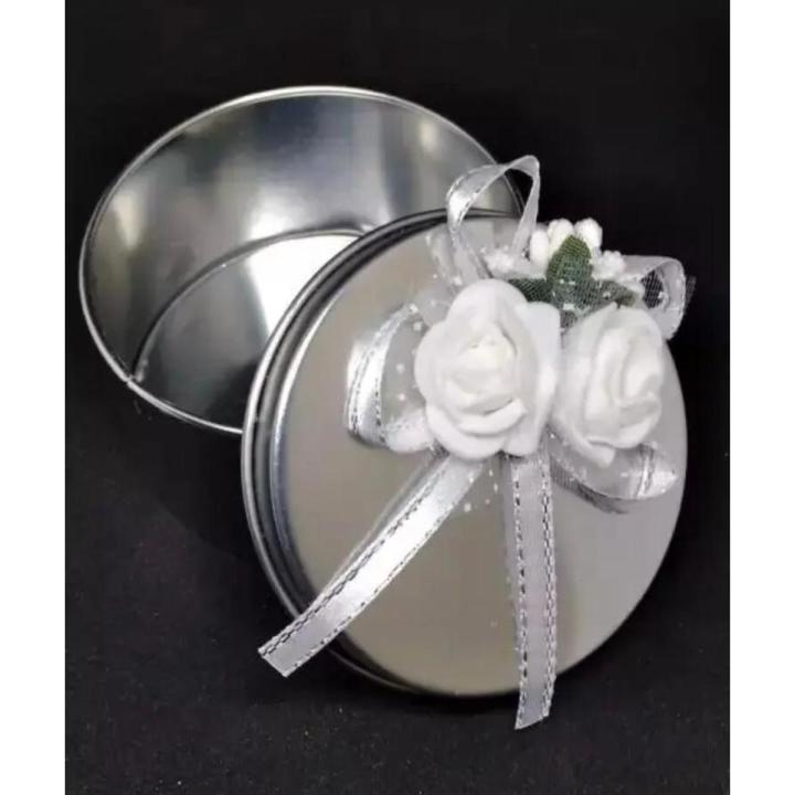 Tin Box in Beautiful Round Shape for Multipurpose