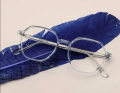 Transparent Lightweight Anti Glare UV Eyeglasses For Men and Women White Glasses for Boys and Girls. 